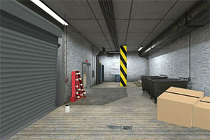 逃离无人地下车库