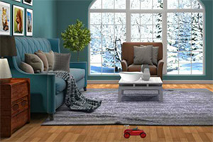 逃离凄凉的房屋