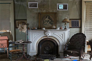 逃离废弃的城市场所