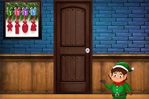逃出圣诞蓝色房间