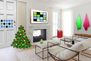 圣诞白色房中逃生