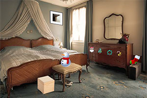 逃出爷爷陈旧的家