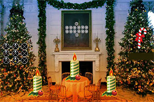 圣诞蜡烛城堡逃生