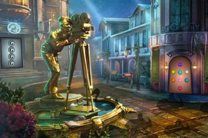 玩球的小兔子逃脱