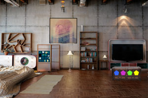 阁楼工业用房逃生