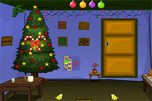 逃离老旧的圣诞屋