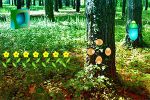 神奇女王森林逃脱